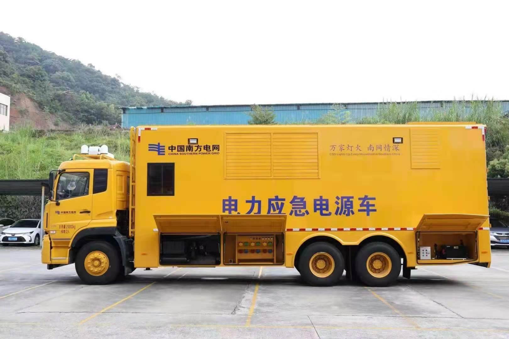 南木林安康大型柴油发电机发电车UPS电源出租租赁